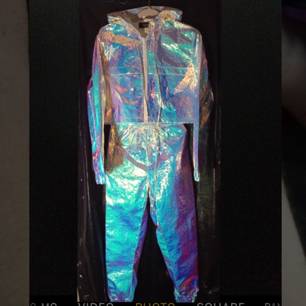 Iridescent Jogger two piece
